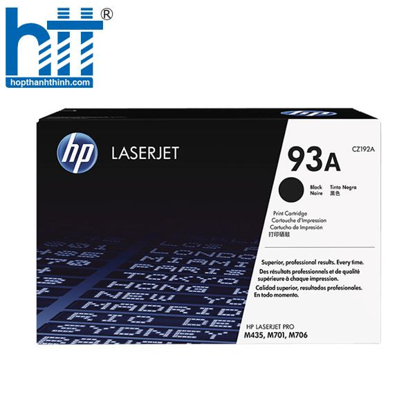 Hợp Thành Thịnh - Mực in HP 93A Black Original LaserJet Toner Cartridge CZ192AC