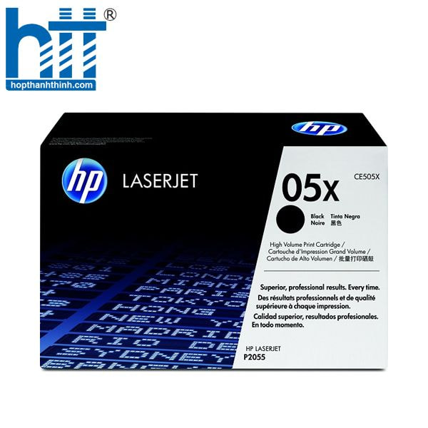 Hợp Thành Thịnh-Mực in HP 05X High Yield Black Original LaserJet Toner Cartridge - CE505XC