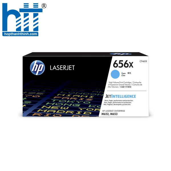 HỢP THÀNH THỊNH - Mực in HP 656X High Yield Cyan Original LaserJet Toner Cartridge CF461XC