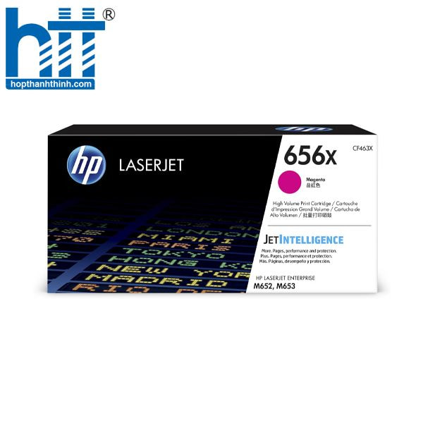 HỢP THÀNH THỊNH - Mực in HP 656X High Yield Magenta Original LaserJet Toner Cartridge CF463XC