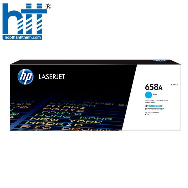 Hợp Thành Thịnh -Mực in HP 658X Cyan W2001X