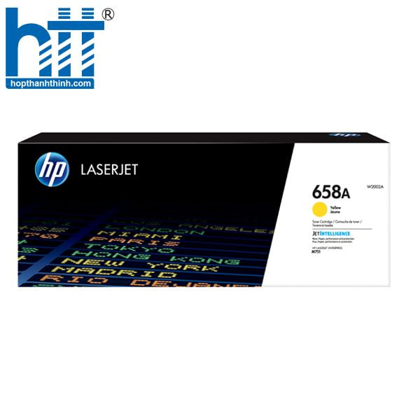 Hợp thành Thịnh-Mực in HP 658X Yellow LaserJet Toner Cartridge_W2002X