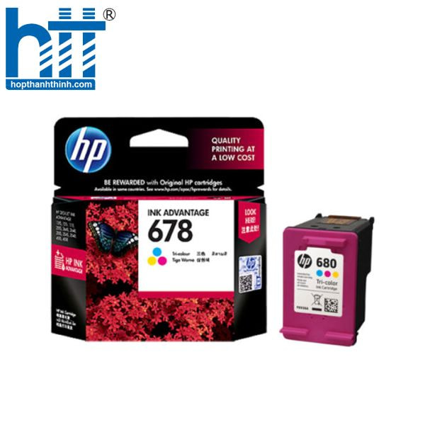 ợp th Thnh-Mực in HP 678 Tri-color Original Ink Advantage Cartridge CZ108AAịànhơ