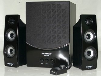 Loa vi tính Soundmax AW100 có hệ thống loa 2.1