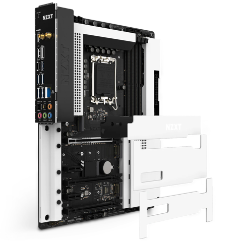 GEARVN - Mainboard NZXT N7 Z790 White