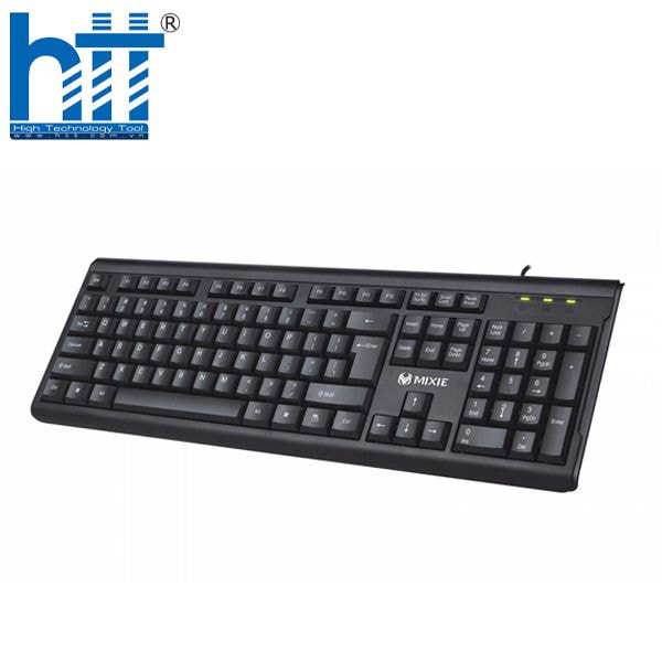 Bàn phím MIXIE X6 – Thiết kế gọn nhẹ, LED RGB nổi bật.