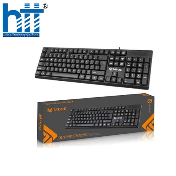 Bàn phím máy tính MIXIE X7 – LED RGB nổi bật