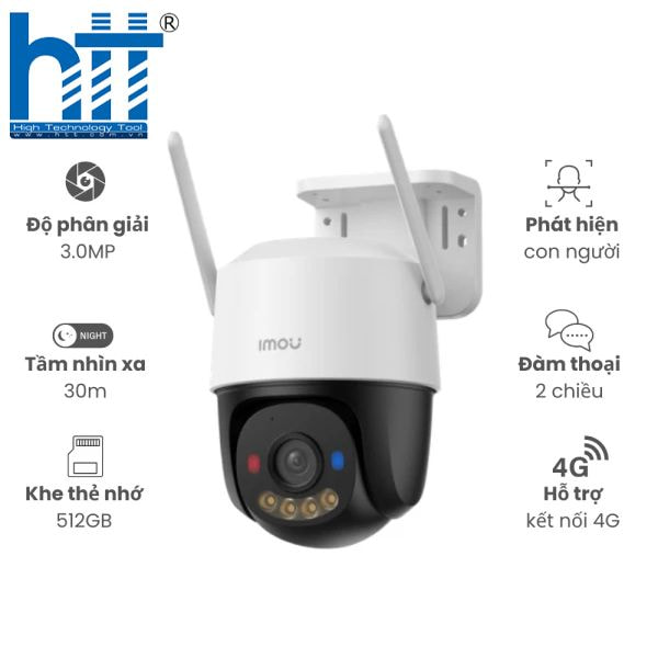 Camera Imou Cruiser SC 4G hỗ trợ SIM 4G tiện lợi