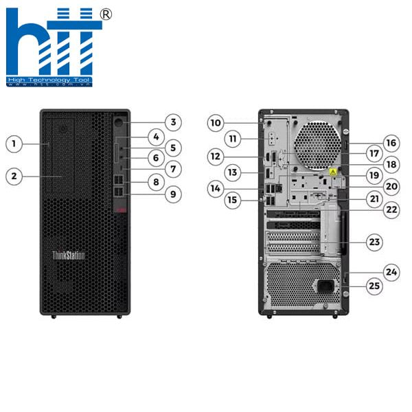 Lenovo ThinkStation P360 Tower 30FM0092VA – Sức mạnh đồ họa chuyên nghiệp.