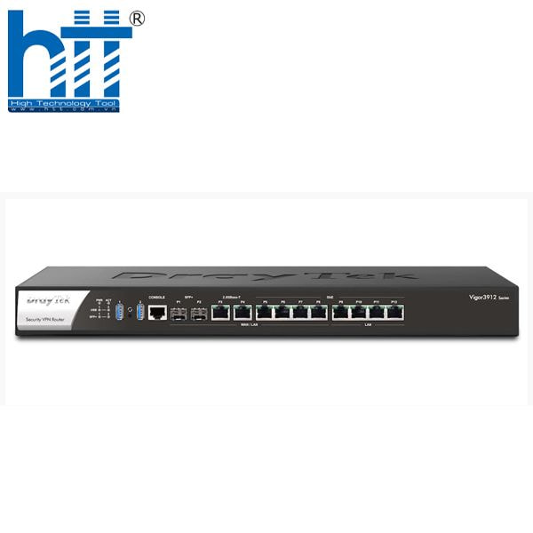 DrayTek Vigor3912 – router cân bằng tải 10G cho doanh nghiệp