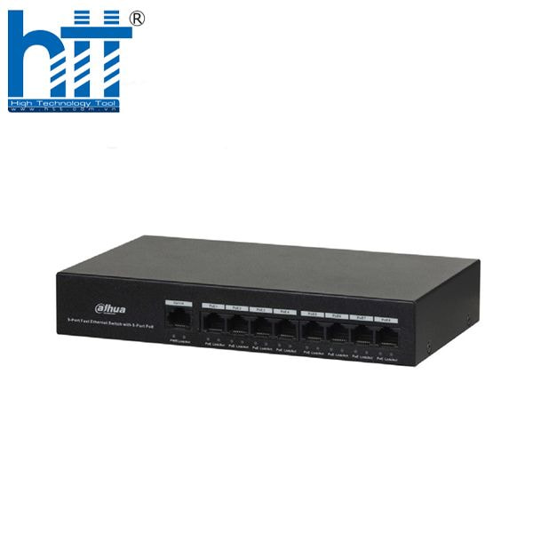 Switch POE 8 cổng DAHUA – Cấp nguồn trực tiếp, mạnh mẽ