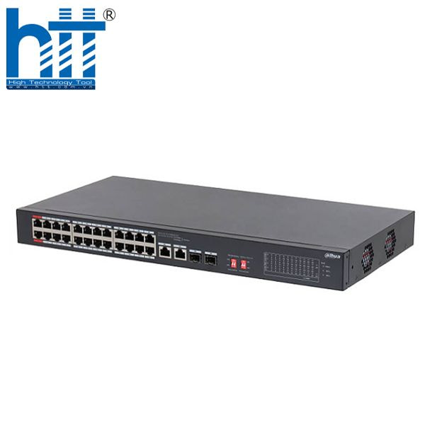 Switch PoE 24 cổng DAHUA DH-PFS3226-24ET-240 – hiệu suất PoE mạnh mẽ