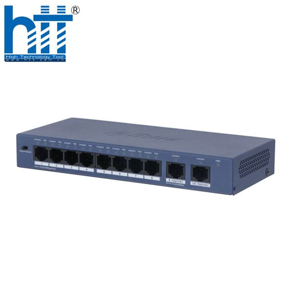 Switch PoE 8 cổng DH-S3010-8ET2ET-60 – Kết nối nhanh, PoE mạnh mẽSwitch PoE 8 cổng DH-S3010-8ET2ET-60 – Kết nối nhanh, PoE mạnh mẽ