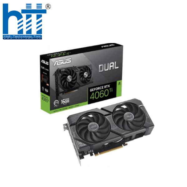 Card đồ họa Asus Dual GeForce RTX 4060 Ti EVO OC Edition 16GB - Hợp Thành Thịnh 