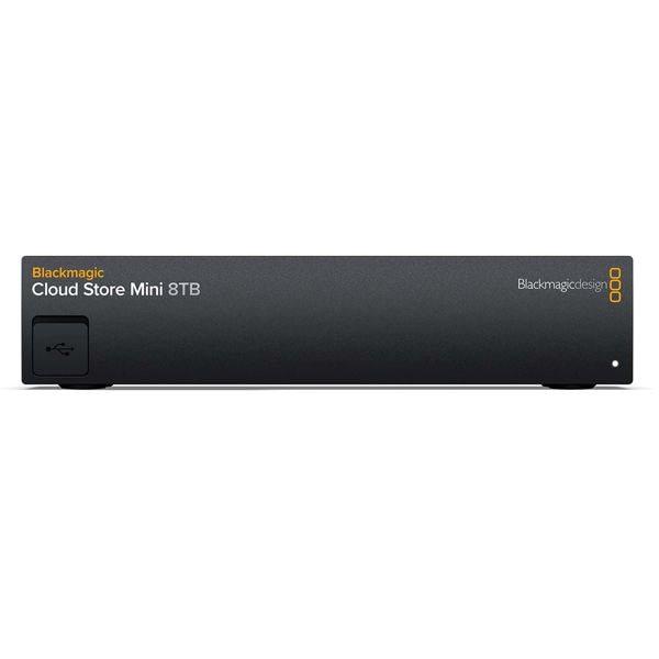Tăng tốc workflow hậu kỳ với Blackmagic Cloud Store Mini 8TB – SSD NVMe RAID cực nhanh, hỗ trợ đa người dùng.
