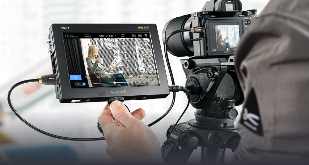 Monitor recorder 4K HDR chuyên nghiệp cho filmmaker và broadcast