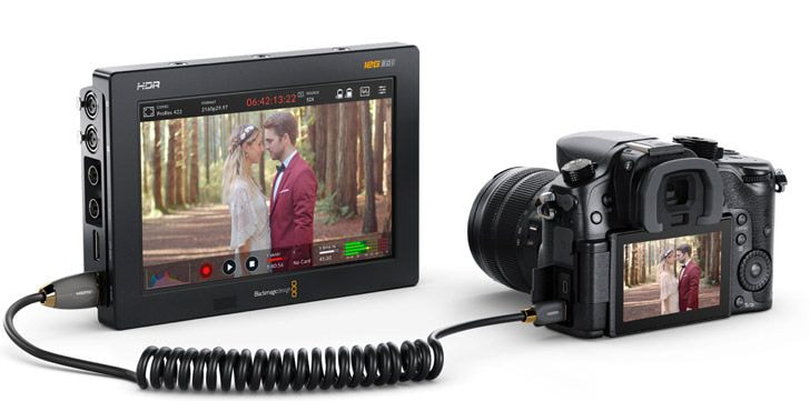 hỗ trợ Blackmagic RAW, màn hình 2500 nits siêu sáng và chuẩn 12G-SDI hiện đại