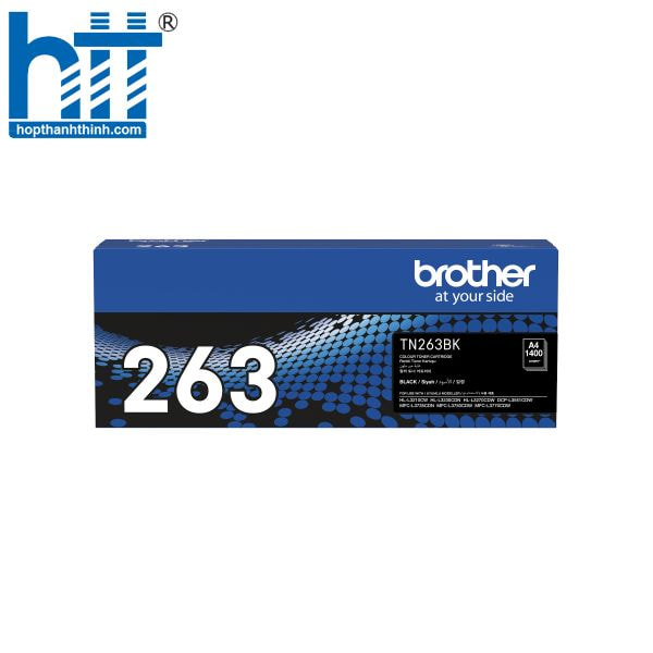 Hộp mực Brother TN-263BK chính hãng, an toàn cho máy in.