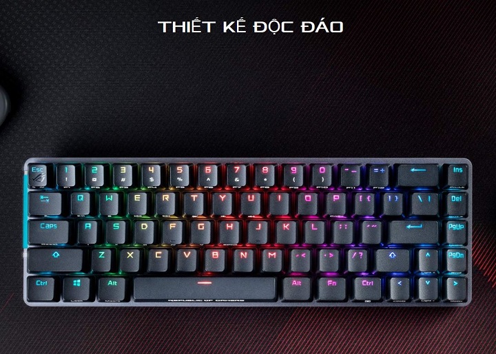 Asus Rog Falchion Red Switch | Bàn phím cơ Asus ROG Falchion 