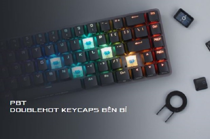 Asus Rog Falchion Red Switch | Bàn phím cơ Asus ROG Falchion 