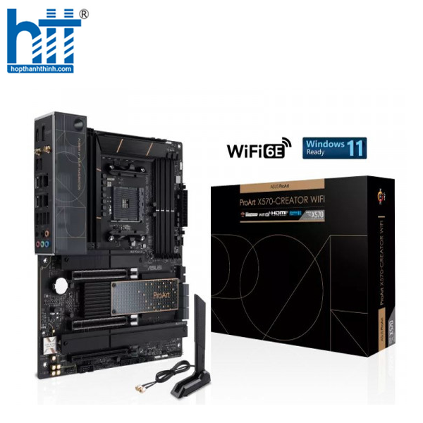 ASUS ProArt X570-CREATOR WIFI – Mainboard workstation mạnh mẽ