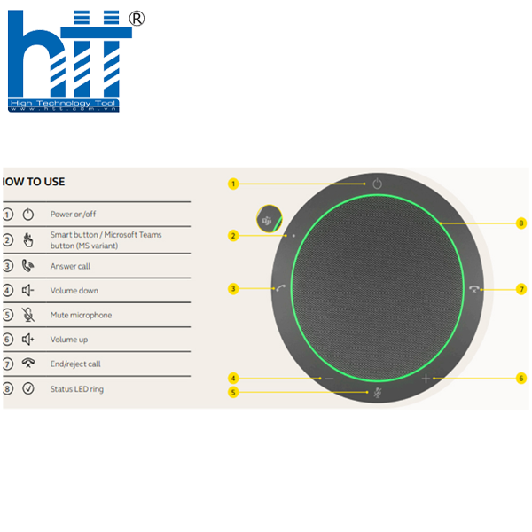 Hợp Thành Thịnh - Loa hội nghị Jabra Speak2 40 UC 