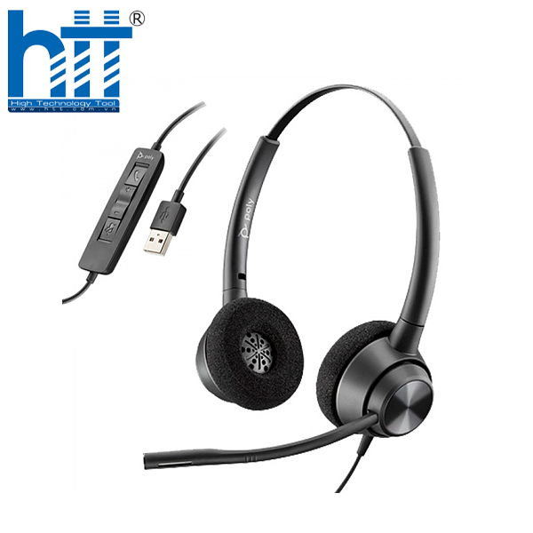 Tai nghe Poly EncorePro 320 Stereo USB-A Headset TAA