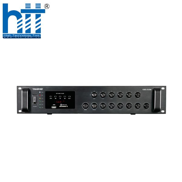 Amply EBS-24M: Độ nhạy mic -40dB, tương thích nhiều loại micro.