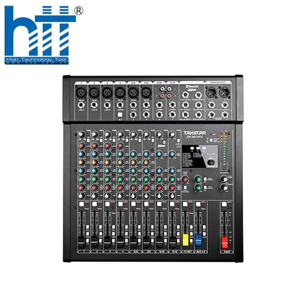 Mixer Takstar XR-0612FX – Đáp ứng mọi nhu cầu thu âm và biểu diễn