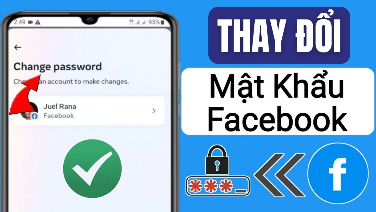 Cách khắc phục Facebook bị lỗi phiên hết hạn là đổi mật khẩu định kỳ