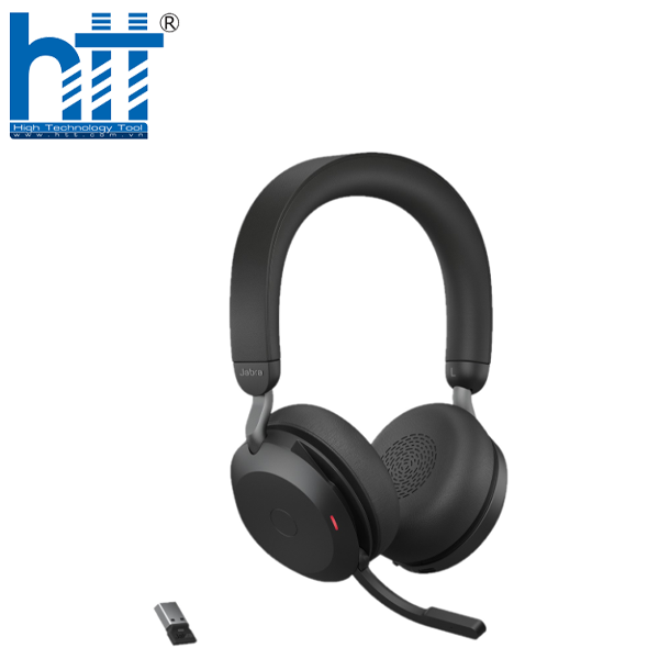 Tai nghe Jabra Evolve2 75 Link380A-C MS Stereo Stand Black