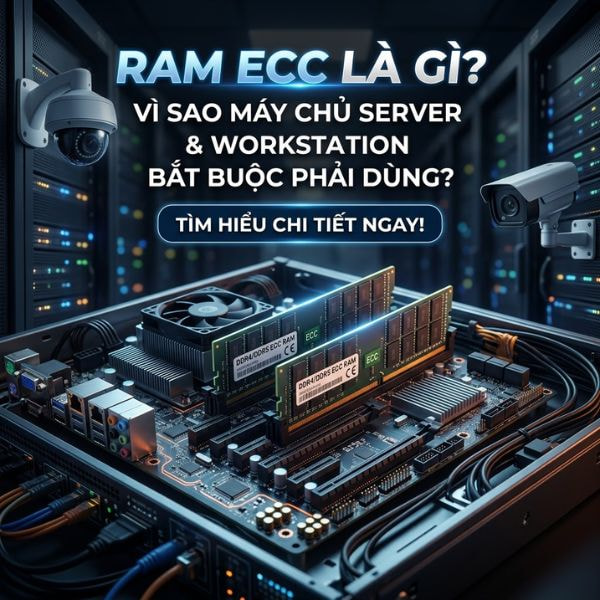 Ý nghĩa của RAM ECC - Hợp Thành Thịnh