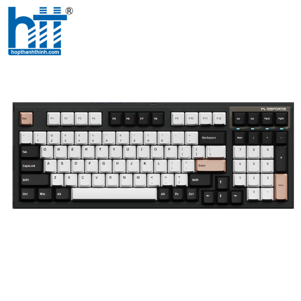 GEARVN-ban-phim-fl-esports-fl980cps-white-olivia-kailh-box-nâu