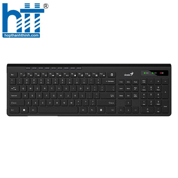 Gõ êm từng phím, tăng hiệu quả công việc – Genius Slimstar 7230.