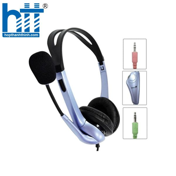 Tai nghe Genius HS-04S – thoải mái học tập, làm việc cả ngày.