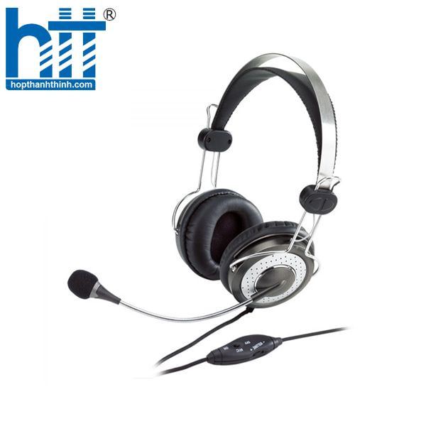 Tai nghe Genius HS-04SU – lựa chọn bền bỉ cho học online và làm việc.