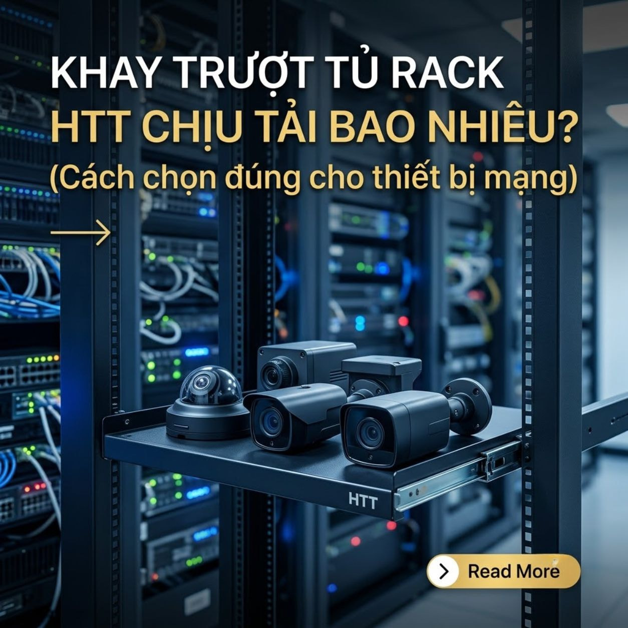 Khay trượt tủ rack HTT - Hợp Thành Thịnh