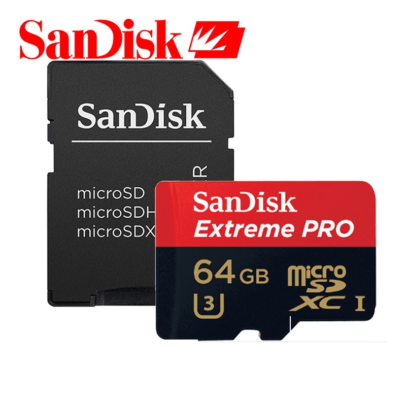 Micro SDXC SanDisk 64GB Extreme Pro