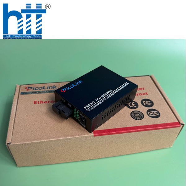 Hợp Thành Thịnh - Bộ chuyển đổi quang điện Picolink 1 Quang ra 4 LAN 10/100/1000M