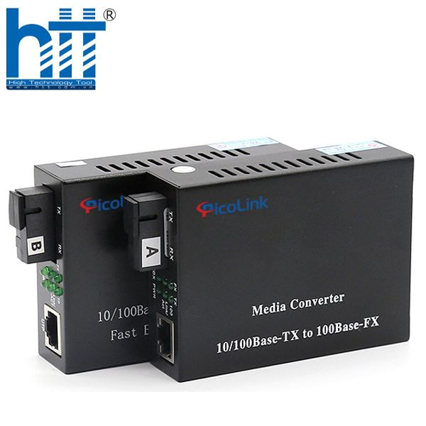 Hợp Thành Thịnh - Bộ chuyển đổi converter quang điện PicoLink 1 sợi 10/100/1000M