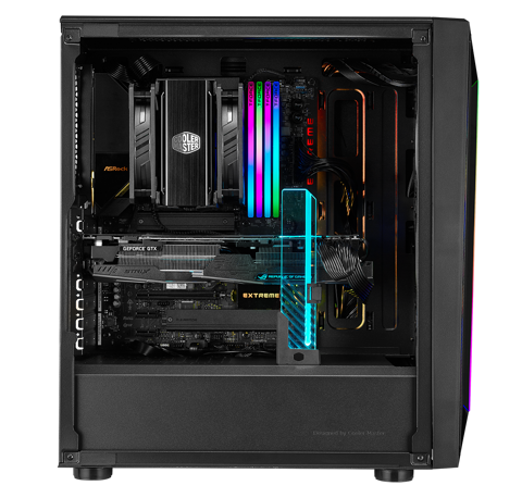 GEARVN - Case Cooler Master CMP 510 (3 fan ARGB)