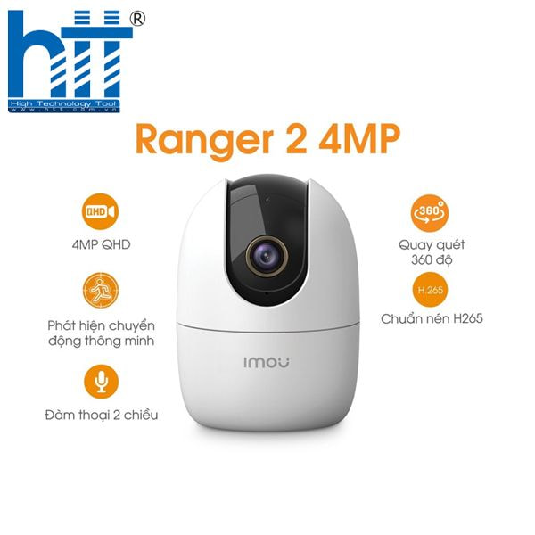 IMOU Ranger 2C 4MP — Lưu MicroSD đến 256GB, hỗ trợ Cloud