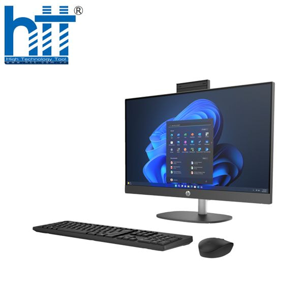 HP ProOne 240 G10 – Webcam 5MP pop-up và mic đôi cho họp online