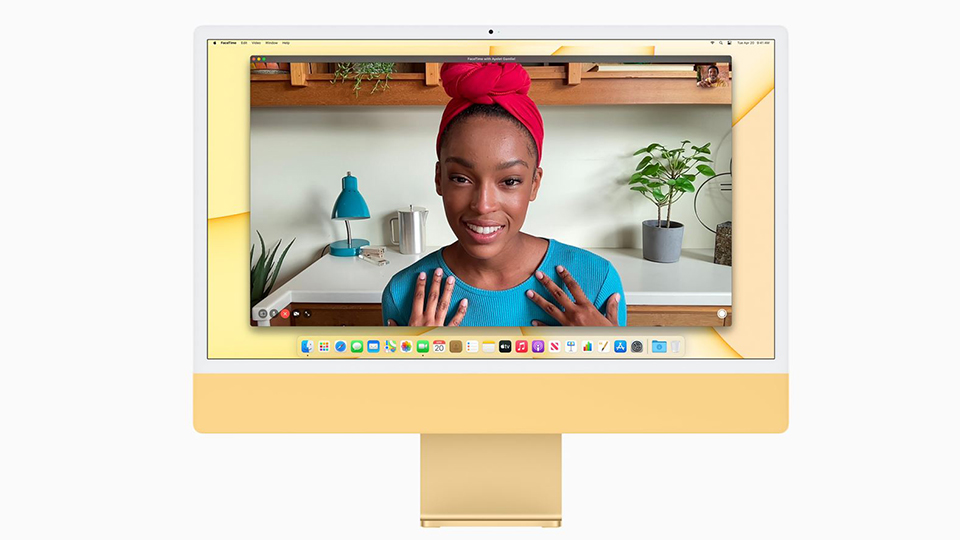 FaceTime iMac M1 2021