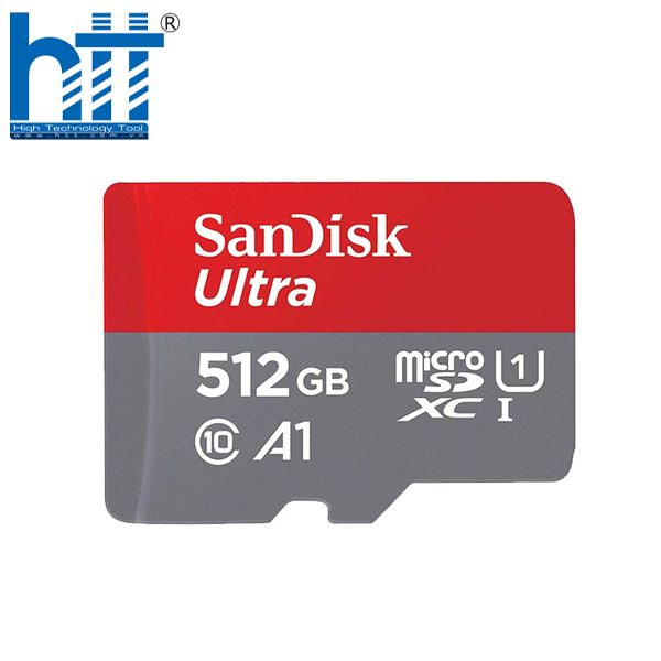 Thẻ nhớ MicroSDXC SanDisk Ultra 512GB – chuẩn A1, Class 10