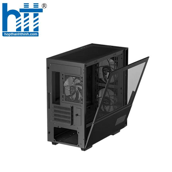 Hợp Thành Thịnh - Case Deepcool CH360 DIGITAL Mid-tower mATX ARGB - Black