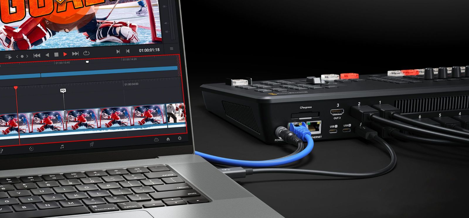 Nâng cấp livestream với ATEM Mini Extreme ISO G2 hỗ trợ ghi ISO và streaming cực ổn định.