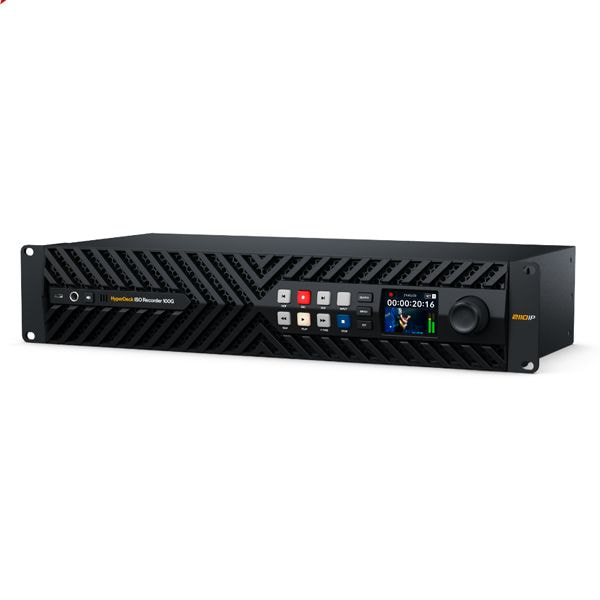 HyperDeck ISO Recorder 100G – Giải pháp ghi hình ISO 8 kênh dành cho broadcast chuyên nghiệp!