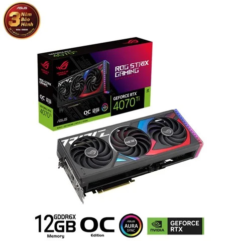 GEARVN ASUS ROG Strix GeForce RTX 4070 Ti OC Edition 12G GDDR6X