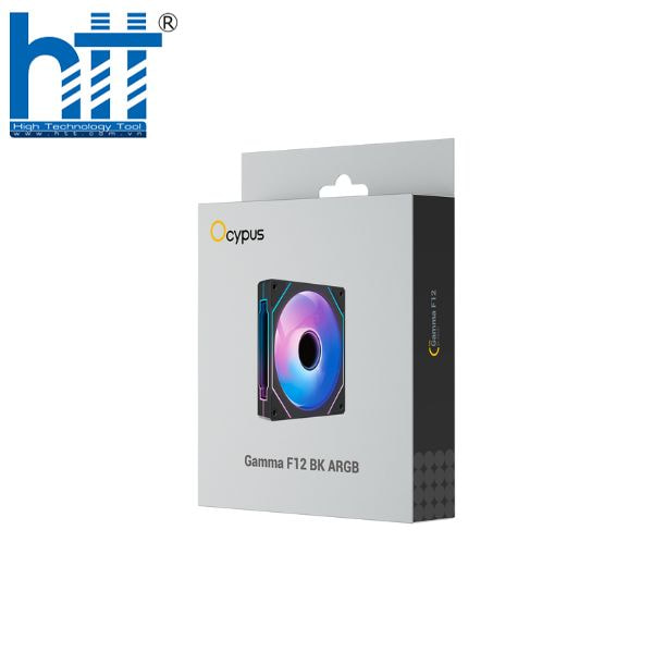Quạt tản nhiệt Ocypus Gamma F12 ARGB – thiết kế đẹp, chạy êm
